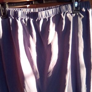 Orvis Lavender Elastic-Waist Maxi Skirt